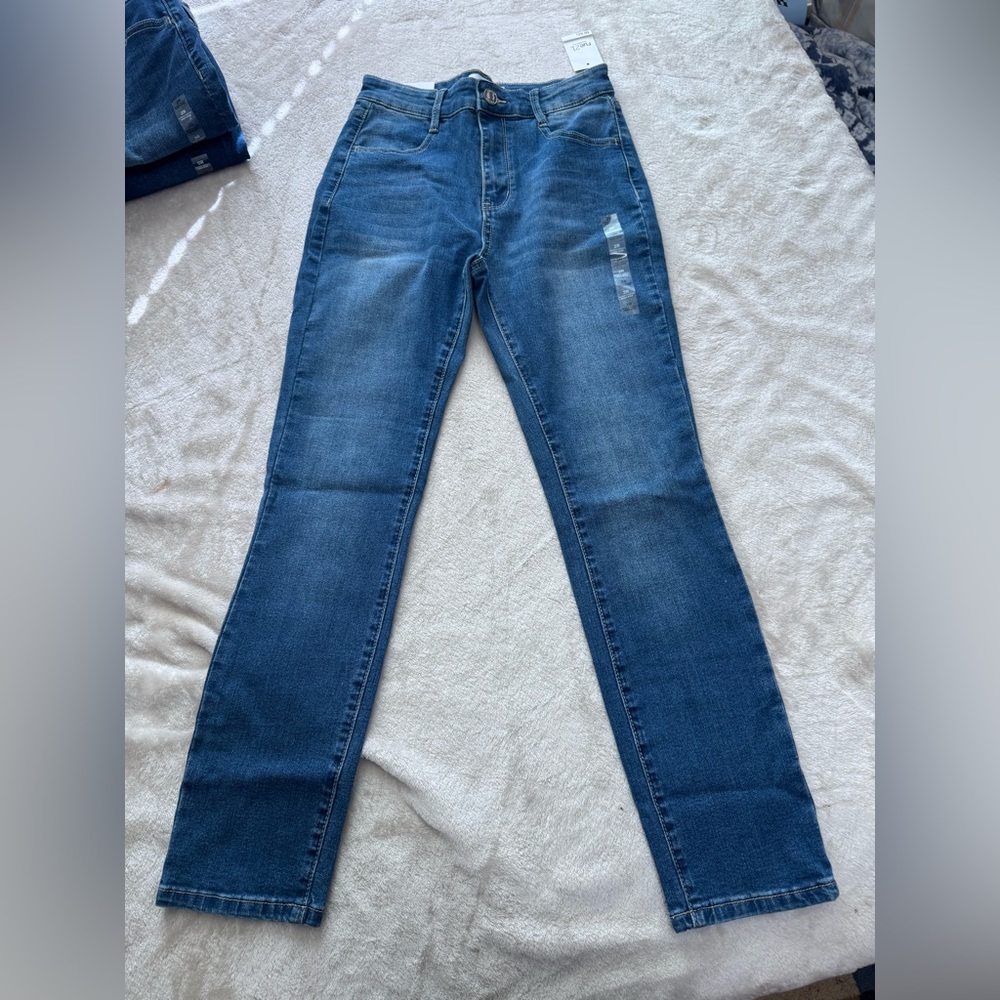 Rue21 Blue High-Rise Skinny Jeans